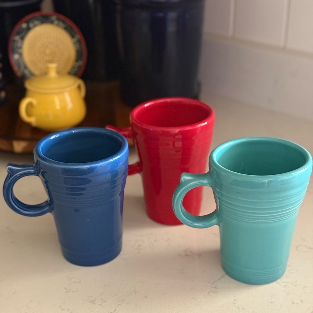 Fiestaware 18oz Latte Coffee Mugs